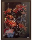 Картина Сваровски  "Золотые рыбки"