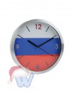 Часы настенные "Российский флаг"